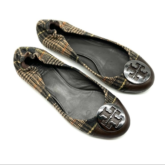 Tory Burch Shoes - TORY BURCH | Plaid Reva Flats